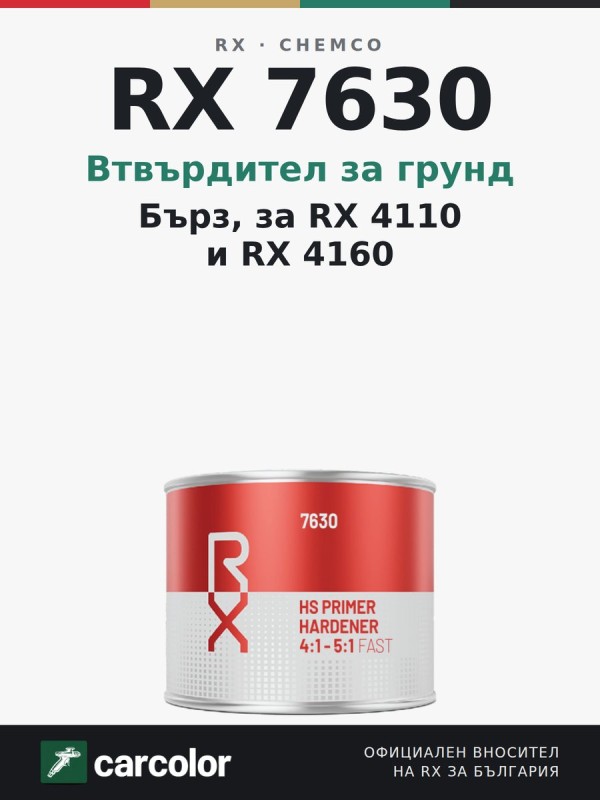 RX 7630 бърз втвърдител за грунд 2K