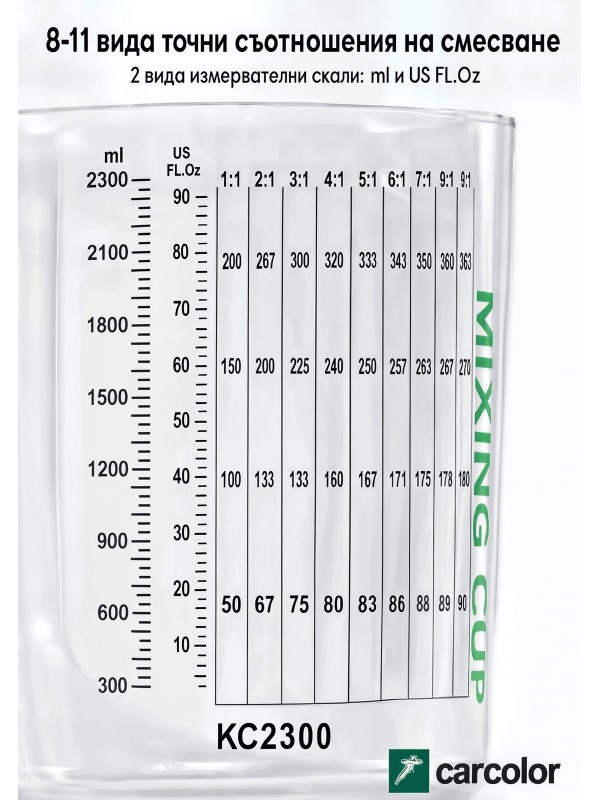 KC2300 Mixing cup (50 бр), снимка 5