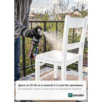 BU-A9003 Бързо съхнеща екстра гланцова акрилна спрей боя, RAL 9003 сигнално бяло
